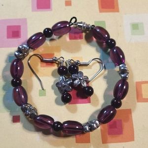 Handmade Bracelet & Earring Set